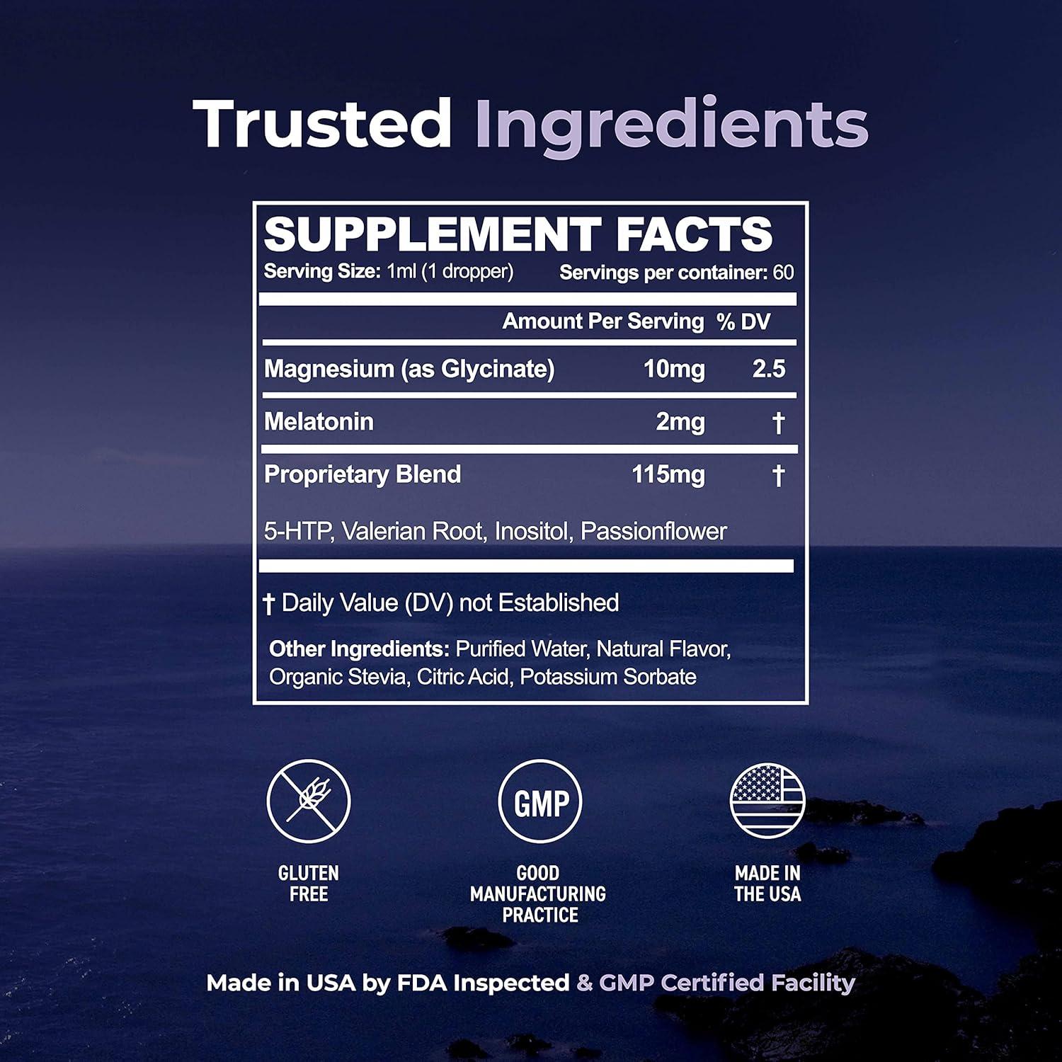 Gotas de Melatonina Ultra6 Nutrition 60 ml con Valeriana