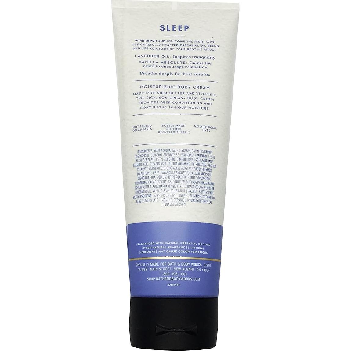 Crema Corporal Bath and Body Works Lavanda Vainilla 250ml