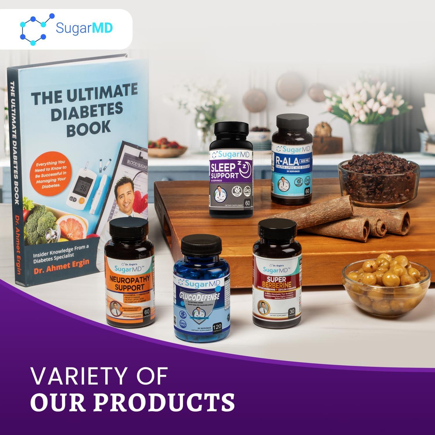 Suplemento para Dormir SugarMD - 60 Cápsulas Veganas