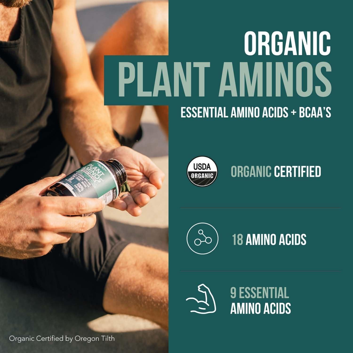 Aminos de Planta Triquetra Health 360 Tabletas Veganas