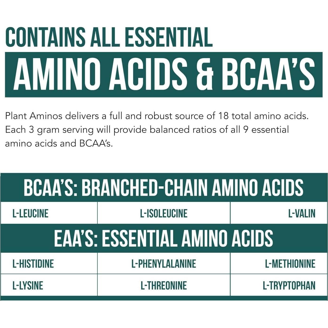 Aminos de Planta Triquetra Health 360 Tabletas Veganas