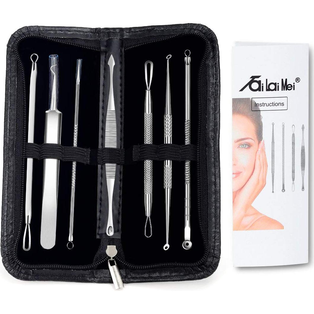 Kit Removedor Puntos Negros 7 Piezas TailaiMei Acero Inox