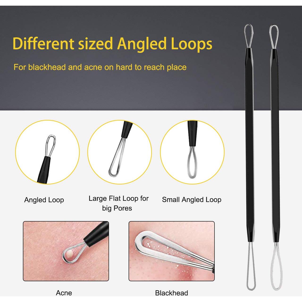 Kit de Herramientas para Espinillas Boxoyx 10 Piezas Negro