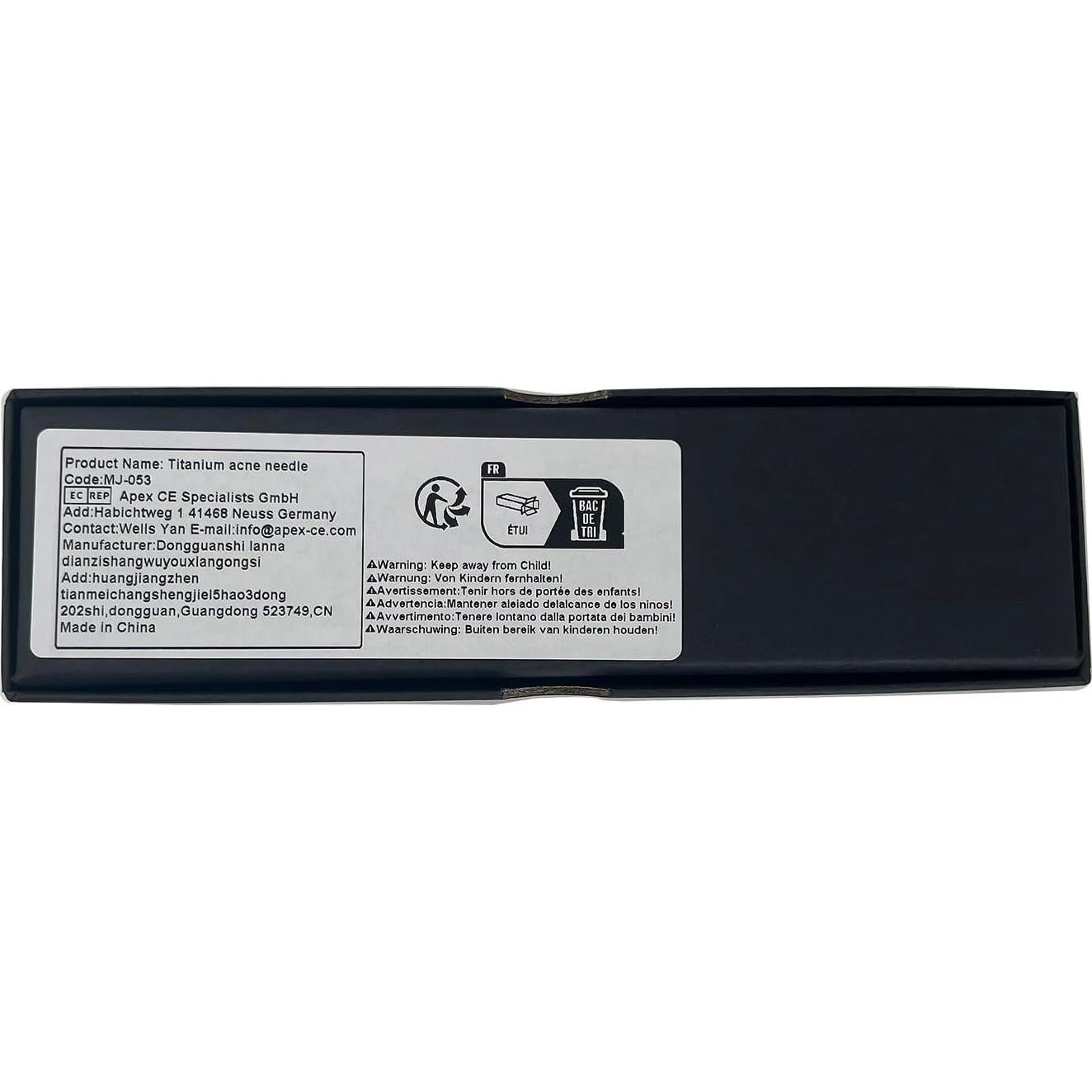 Aguja de Lanceta ZIZZON de Titanio para Espinillas 12cm