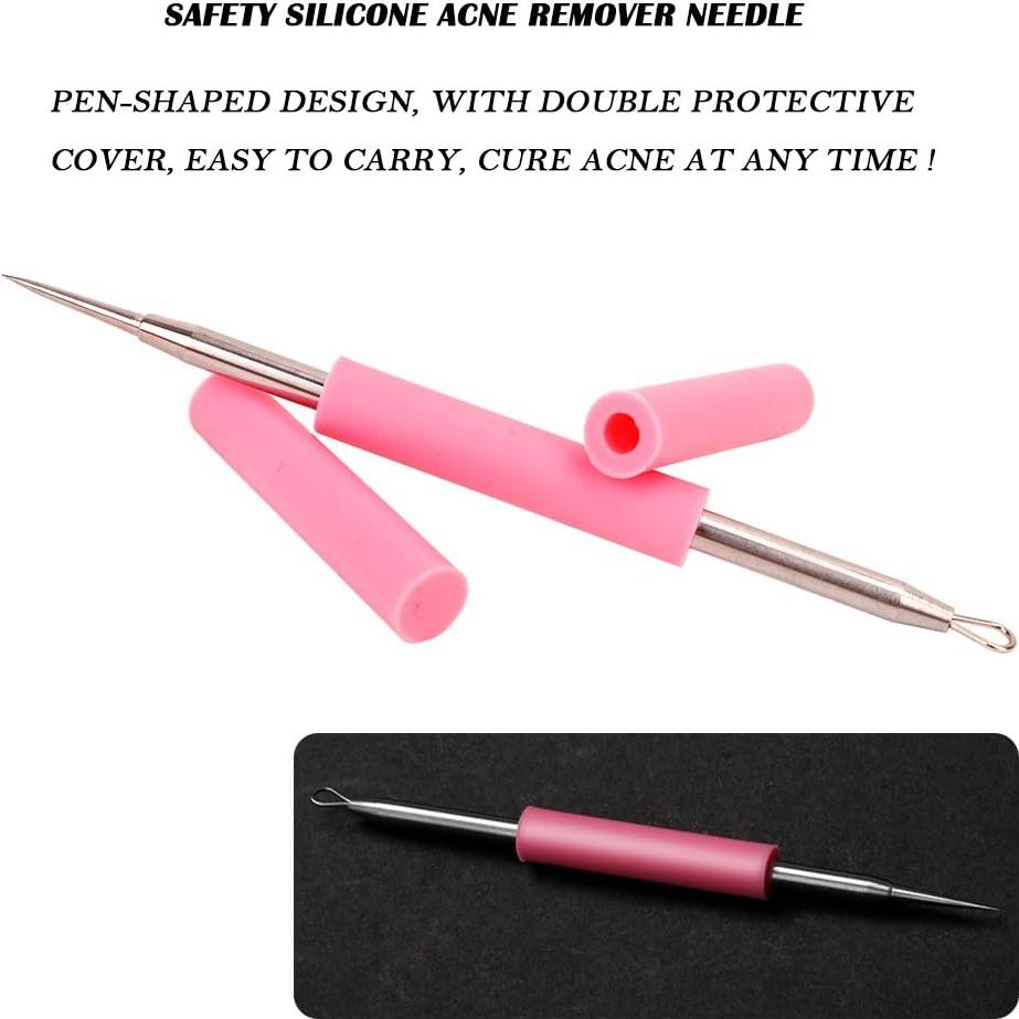 BEZOX Herramienta Extractora de Acné y Espinillas 11.18cm