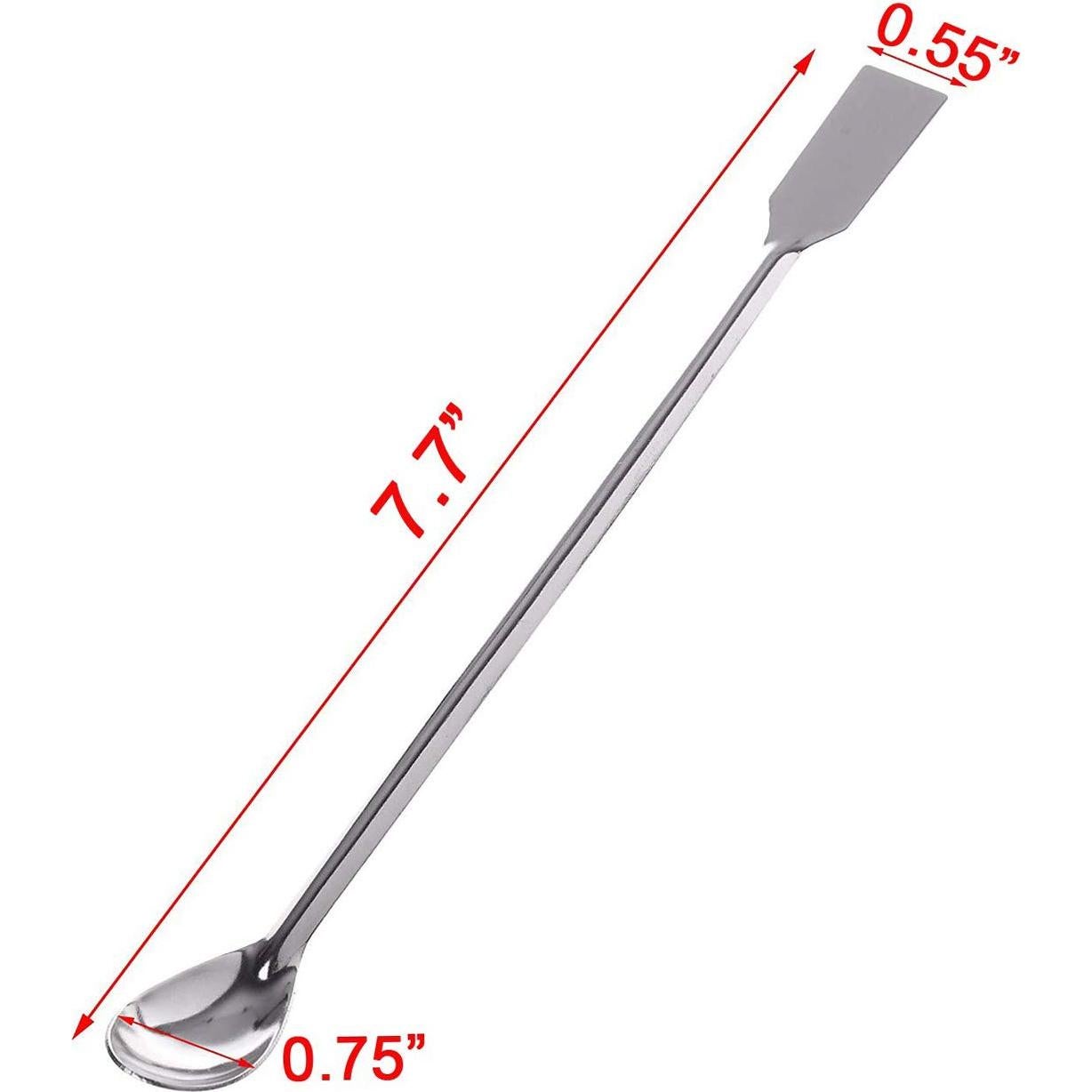 Cuchara Espátula de Acero Inoxidable TIHOOD 10PCS 2 en 1