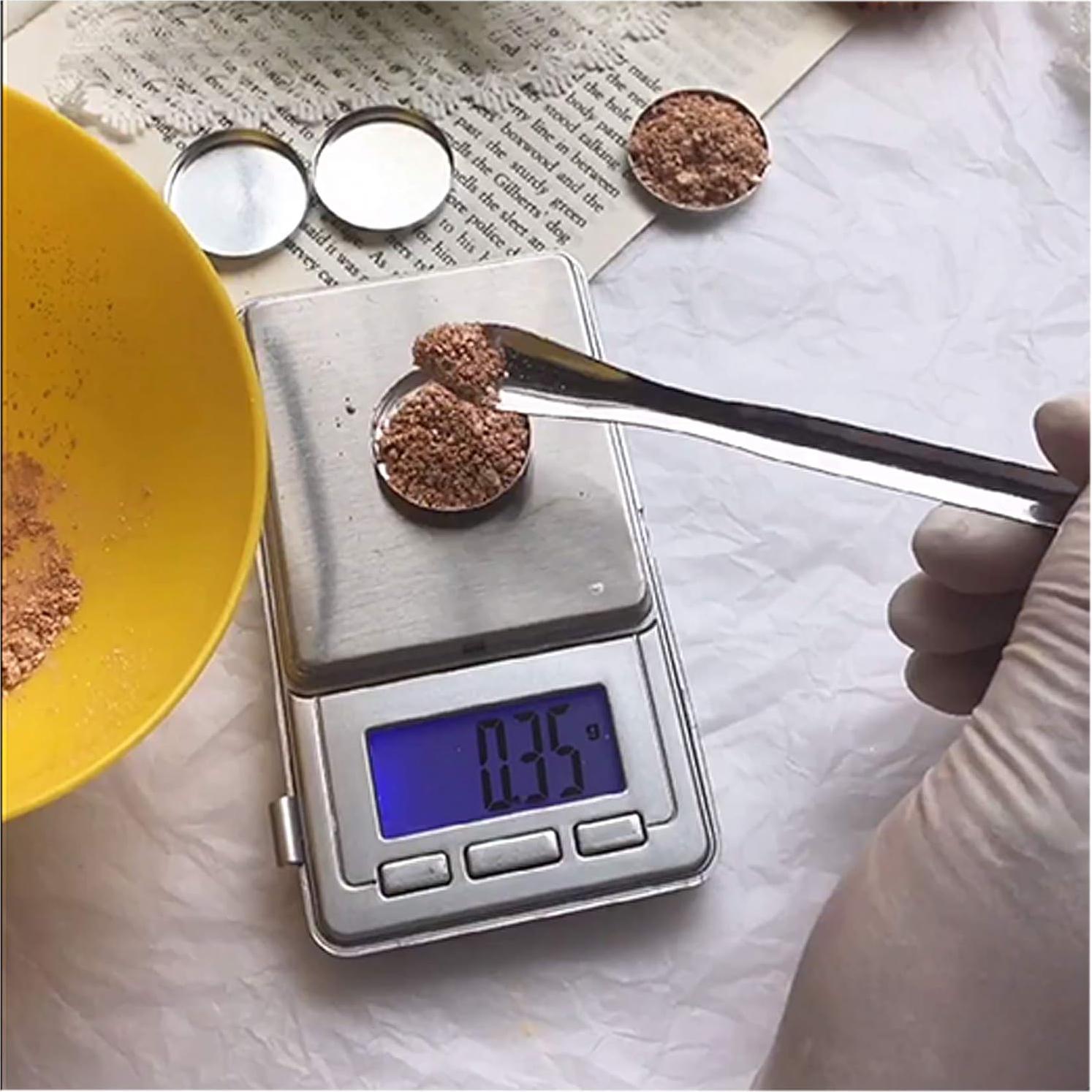 Juego de 15 Piezas de Espátula Acero Inoxidable Laboratorio