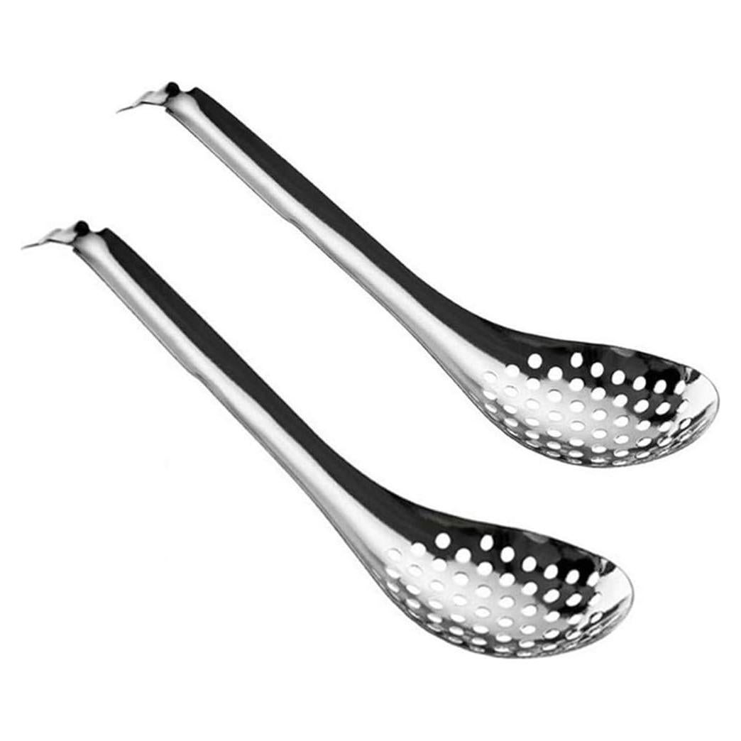 Set de 2 Cucharas de Esferificación Acero Inoxidable KICW0071
