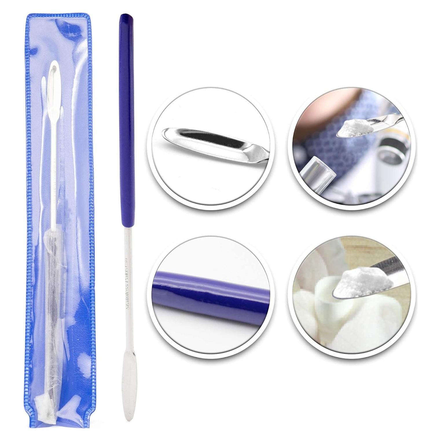 Cuchara de Laboratorio SLW Premium Acero Inoxidable 14 cm