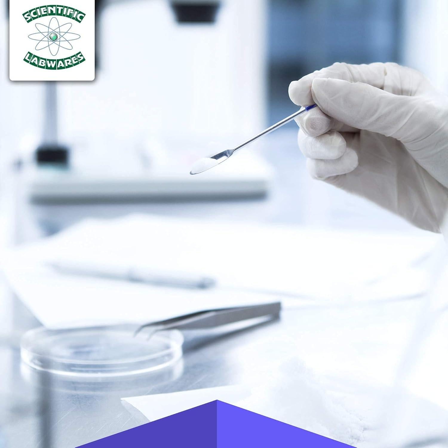 Cuchara de Laboratorio SLW Premium Acero Inoxidable 14 cm