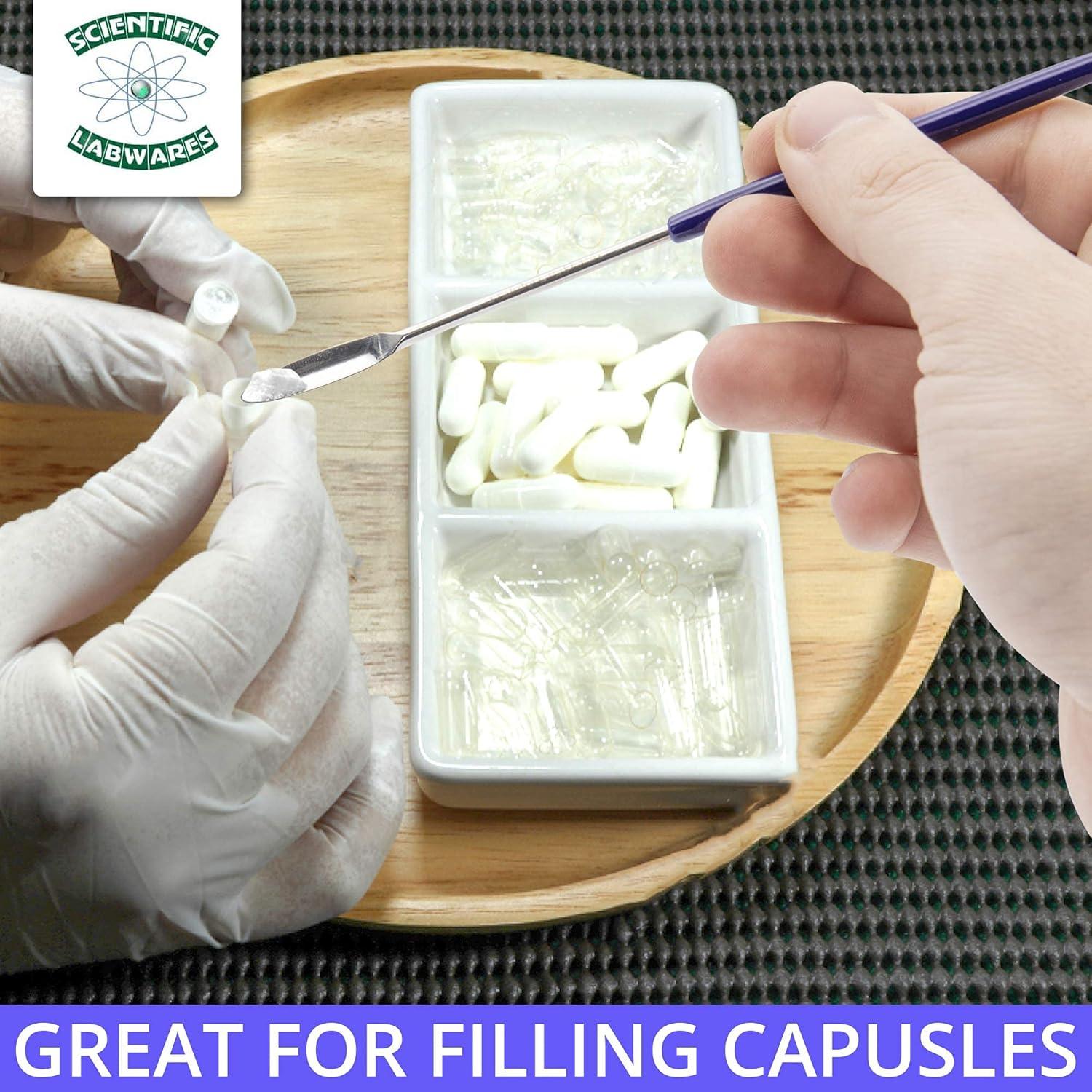 Cuchara de Laboratorio SLW Premium Acero Inoxidable 14 cm