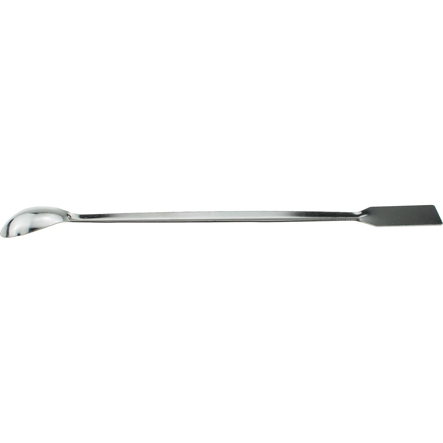 10PCS Cucharas de Muestreo Acero Inoxidable 19.5cm Laboratorio