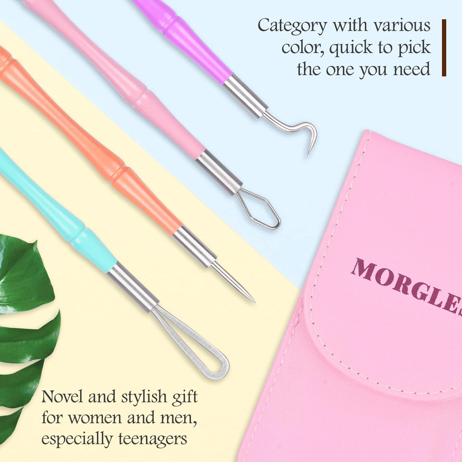 Kit de Extracción de Espinillas MORGLES 14 Piezas Acero Inoxidable