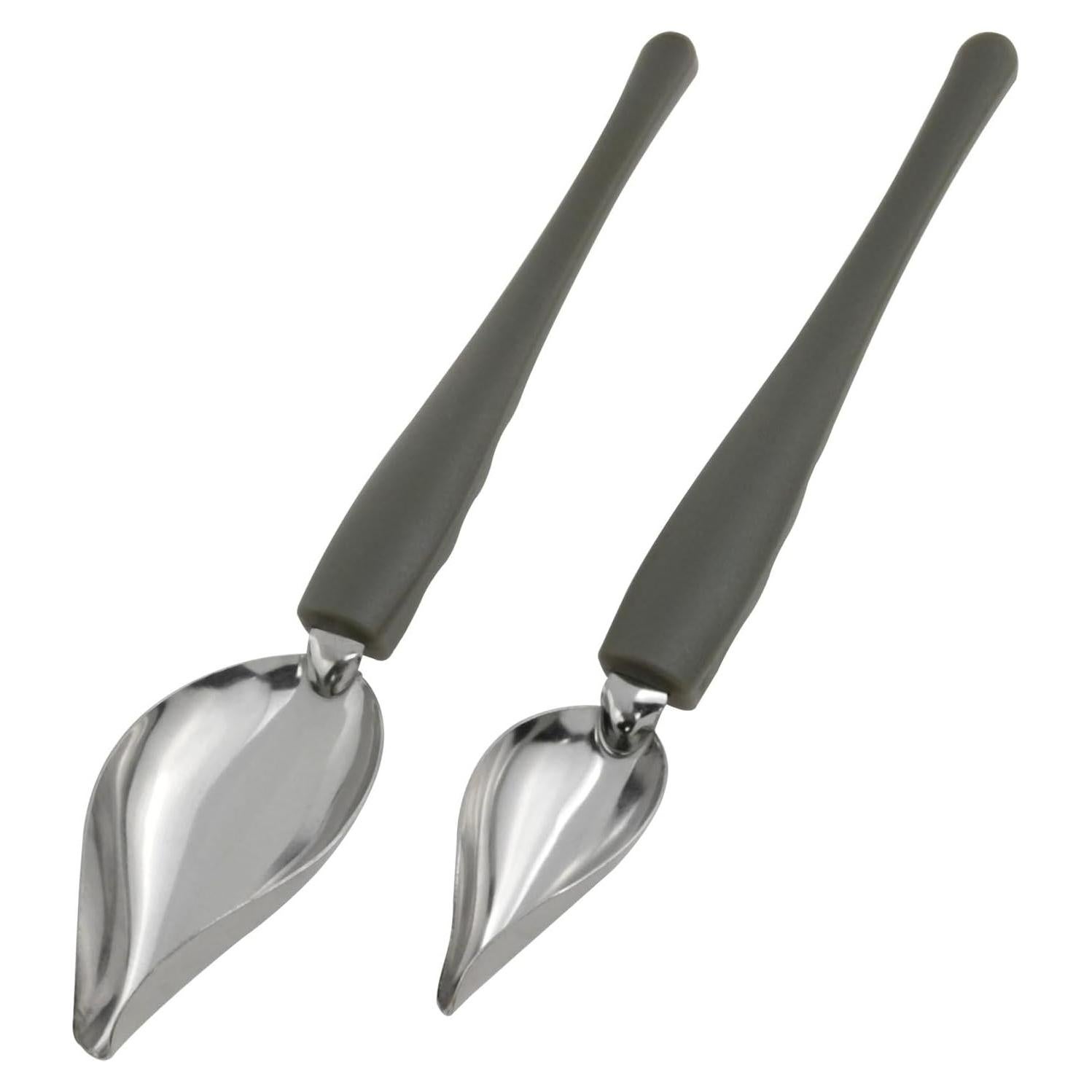 Juego de cucharas decorativas acero inoxidable PIYANYO 2pcs