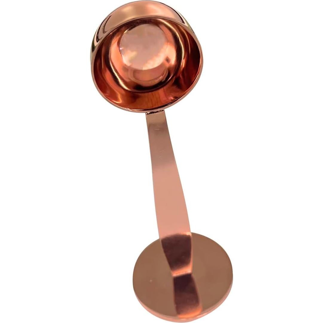 Cuchara Medidora de Café 2 en 1 Acero Inoxidable 15ml