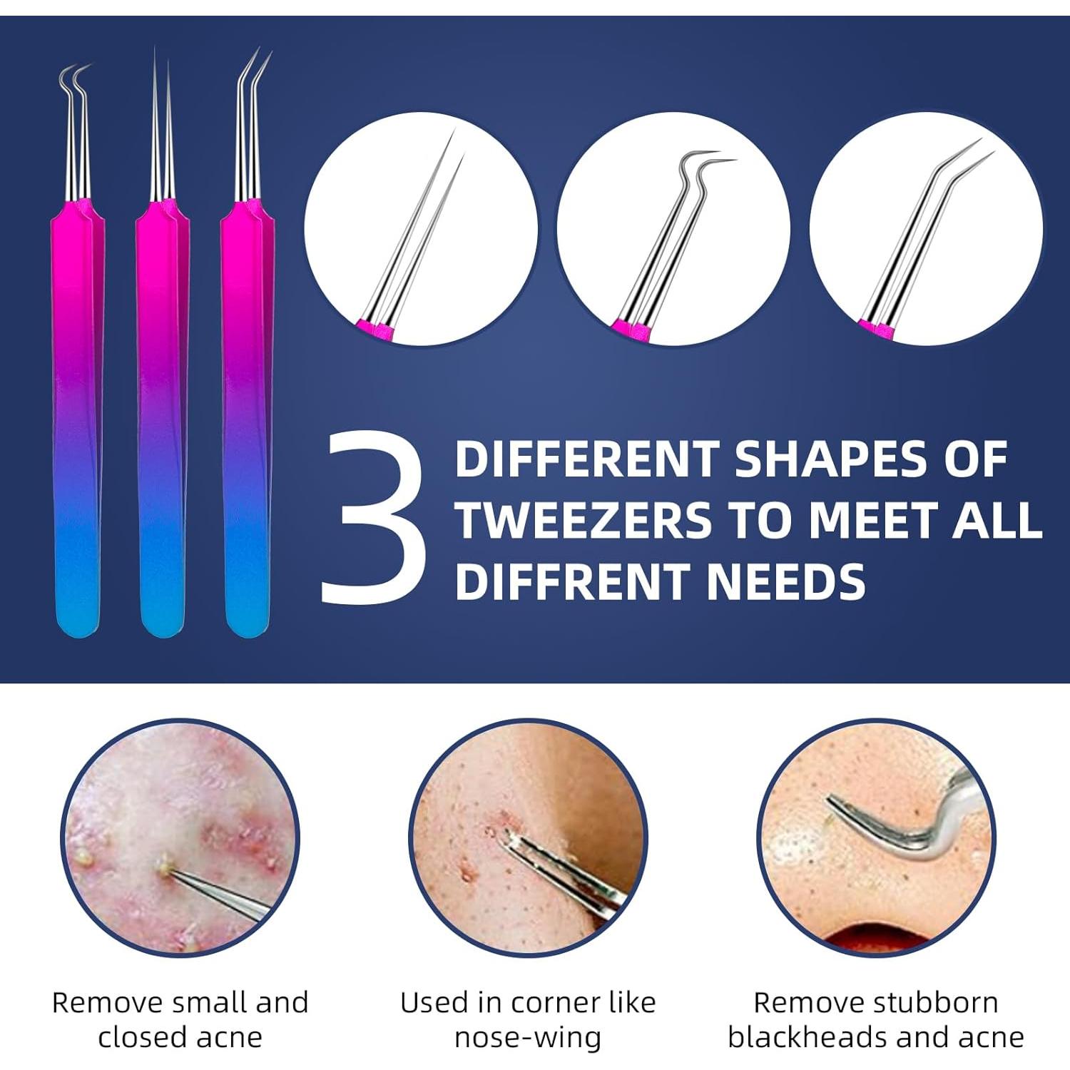 Kit de Herramientas para Espinillas Ybaoo 10 Piezas Acero Inoxidable