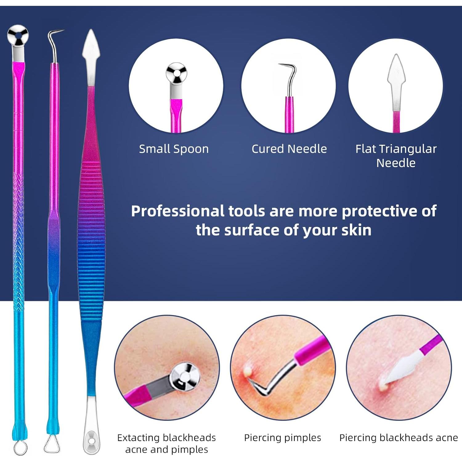 Kit de Herramientas para Espinillas Ybaoo 10 Piezas Acero Inoxidable