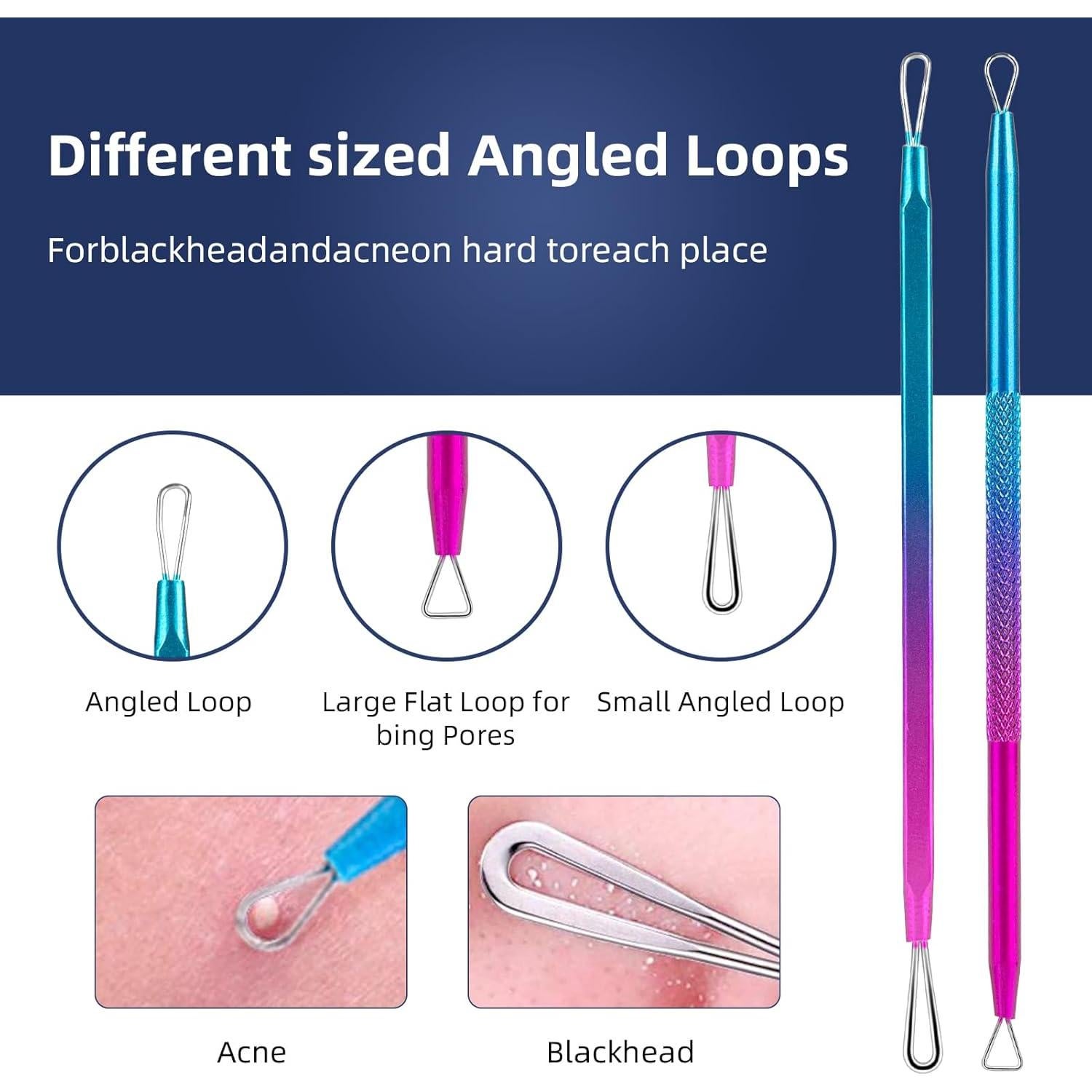 Kit de Herramientas para Espinillas Ybaoo 10 Piezas Acero Inoxidable