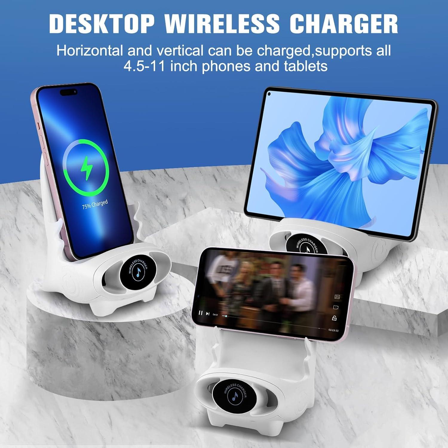 Cargador Inalámbrico Rápido Mini Silla YOUSHME 3 en 1