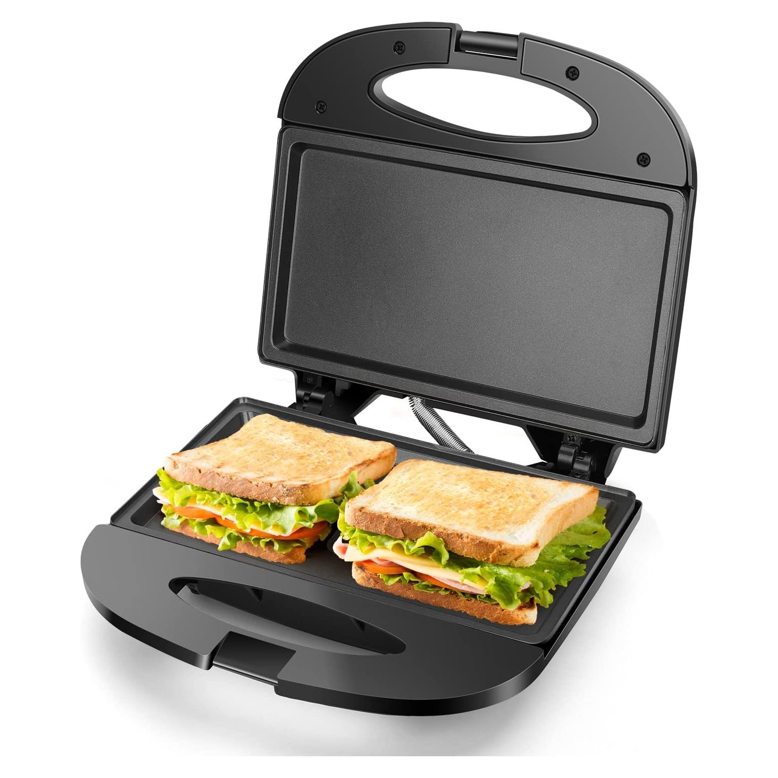 Tostadora de Sándwich Aigostar 750W Antiadherente Compacta