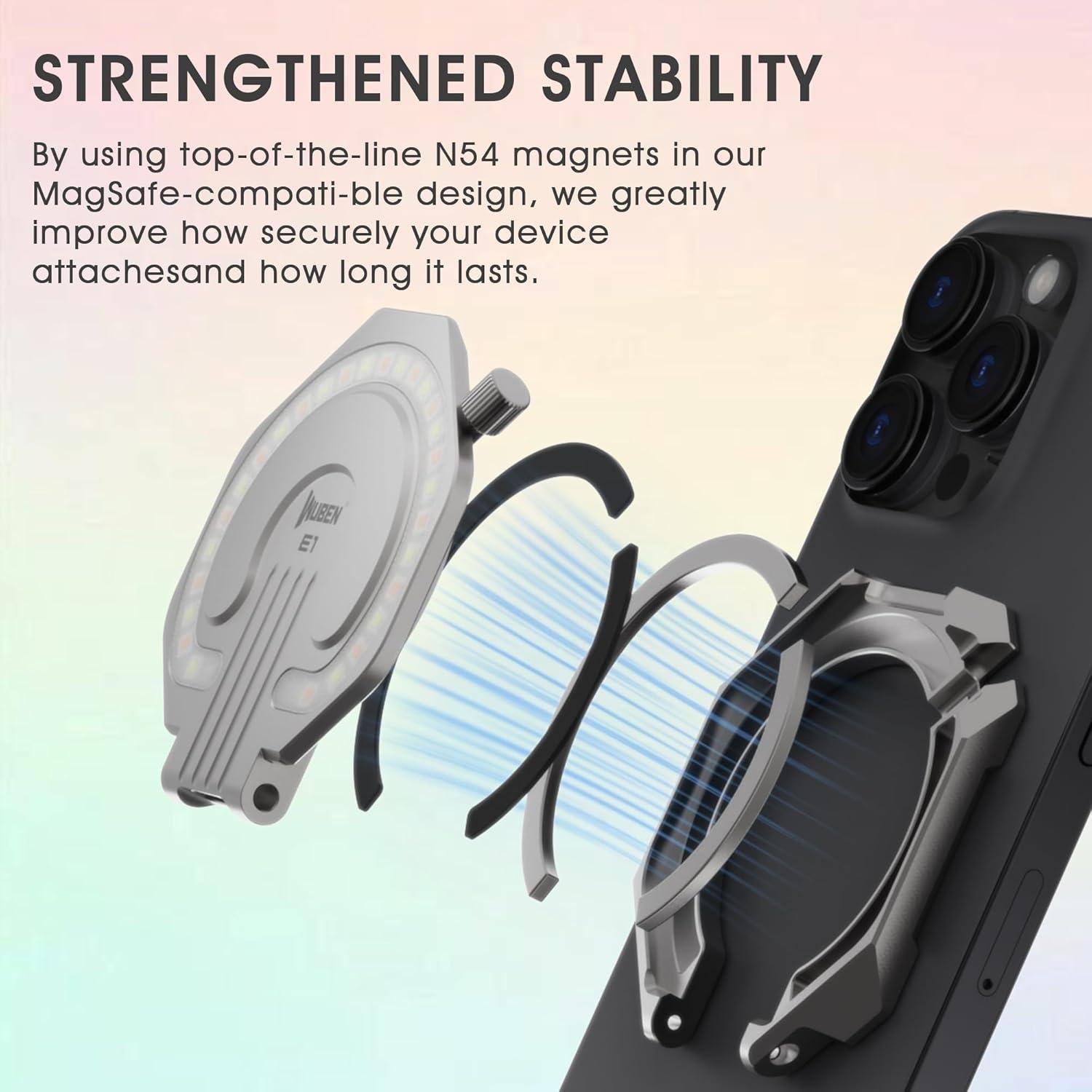 Linterna EDC WUBEN E1 Recargable 300 Lúmenes USB Tipo-C