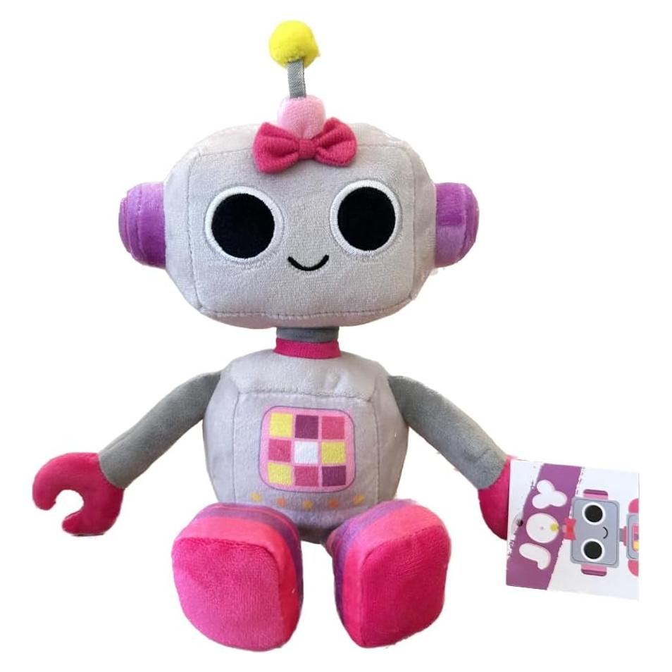Listener Kids Joy The Robot Plush – Official Stuffed Toy – 7.5” Soft Cuddly Robot Plushie for Toddlers & Kids – Baby Safe Embroidered Details – Great Gift for Boys & Girls