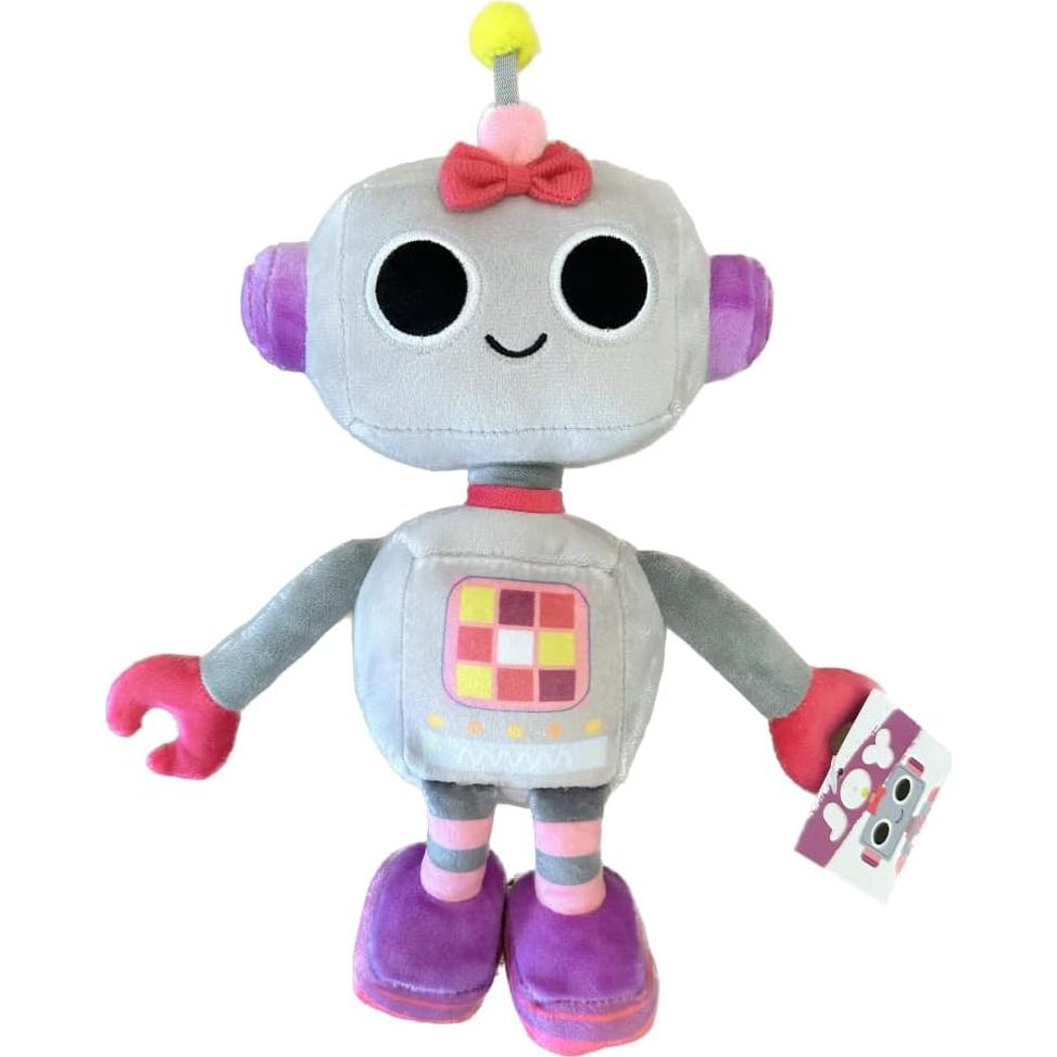 Listener Kids Joy The Robot Plush – Official Stuffed Toy – 7.5” Soft Cuddly Robot Plushie for Toddlers & Kids – Baby Safe Embroidered Details – Great Gift for Boys & Girls