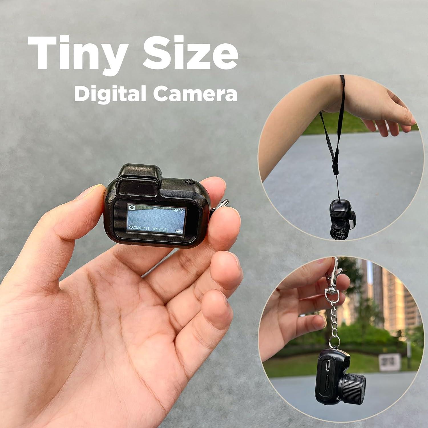 Mini Cámara Digital Llaverito Sniegauu 1080P con 32GB