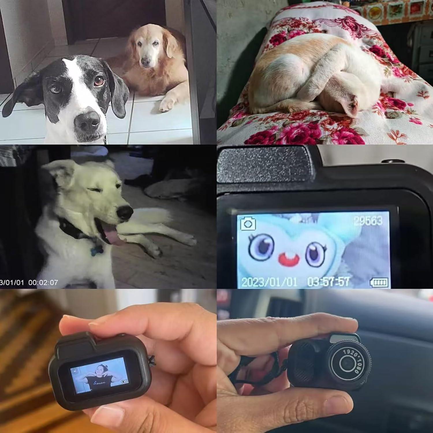 Mini Cámara Digital Llaverito Sniegauu 1080P con 32GB