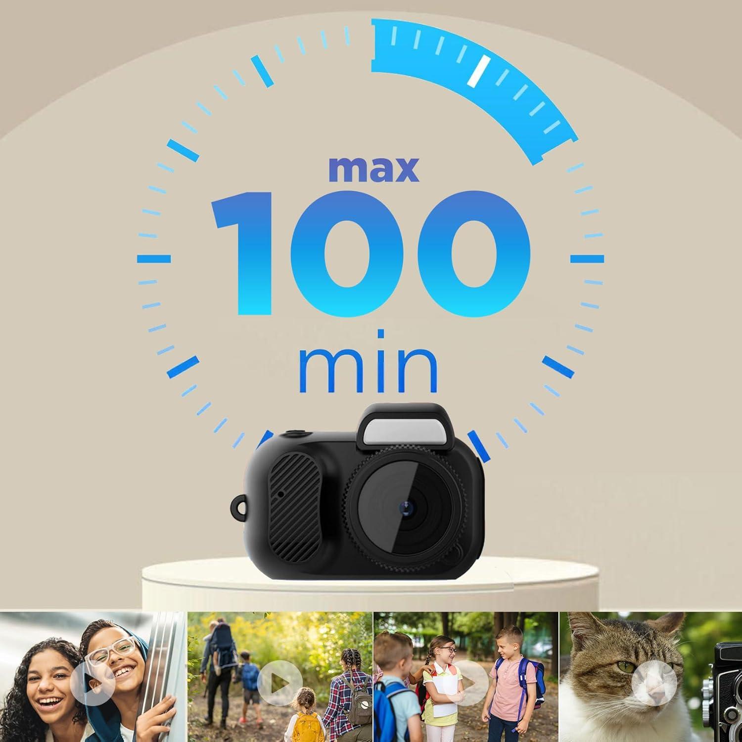 Mini Cámara Digital Llaverito Sniegauu 1080P con 32GB