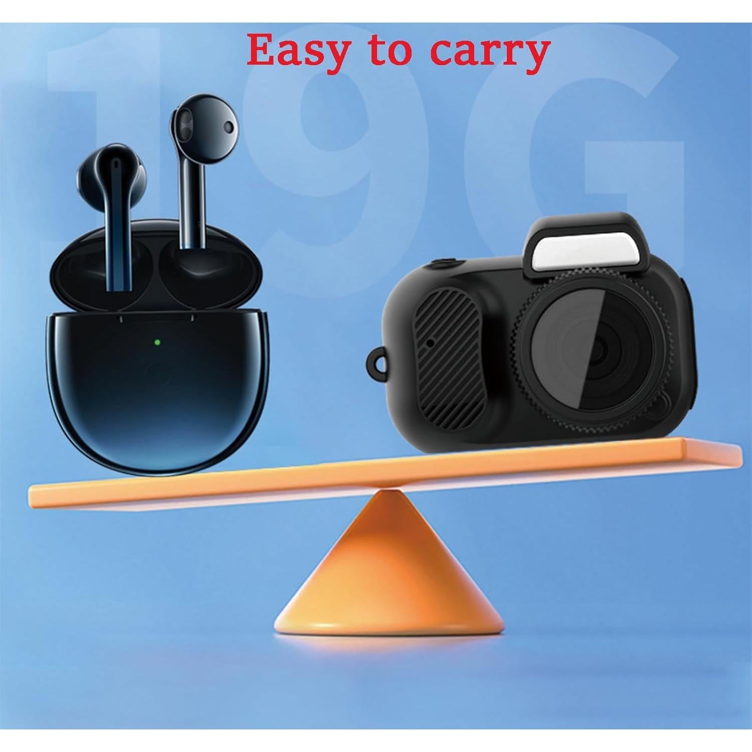 Mini Cámara Digital Llaverito Sniegauu 1080P con 32GB