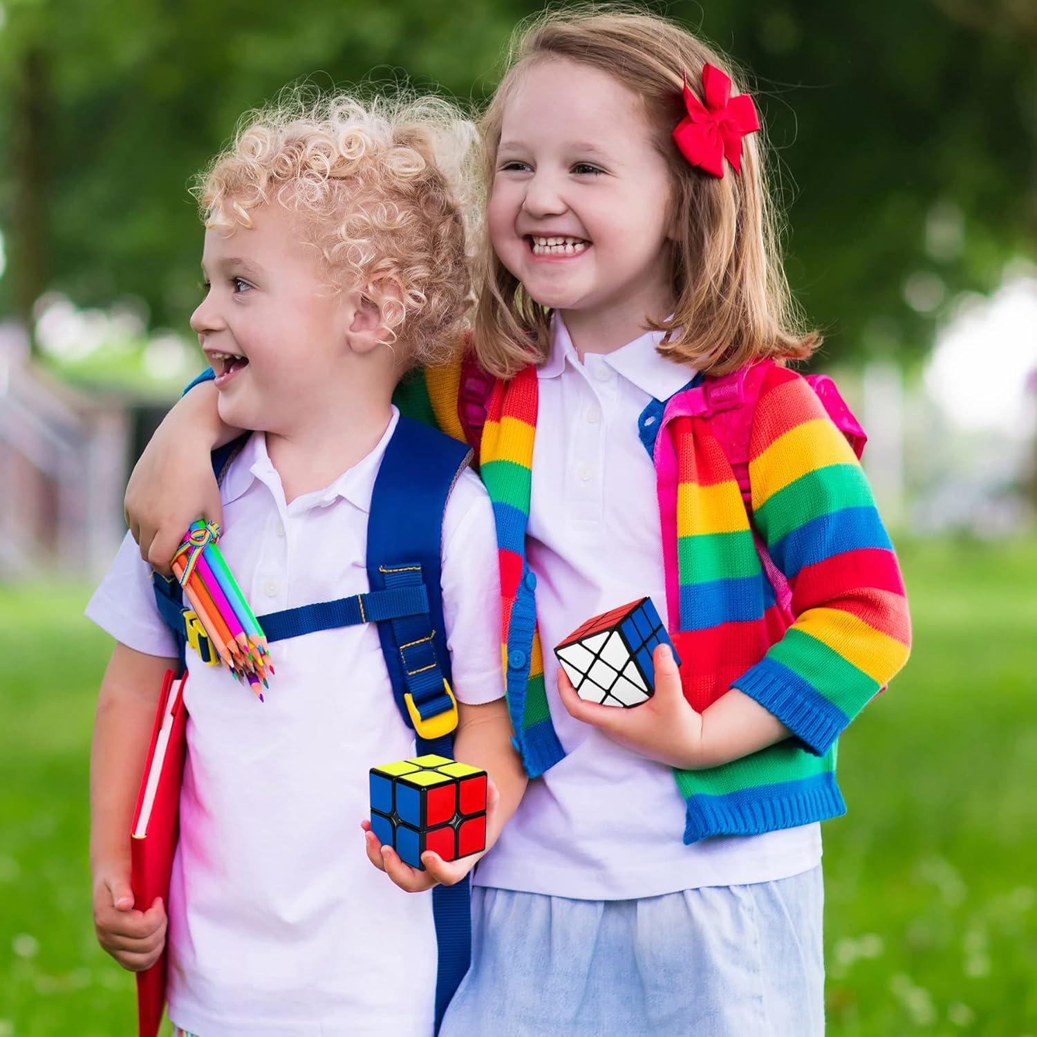 Juego de Cubos Rápidos Coolzon 5 en 1 para Niños y Adultos