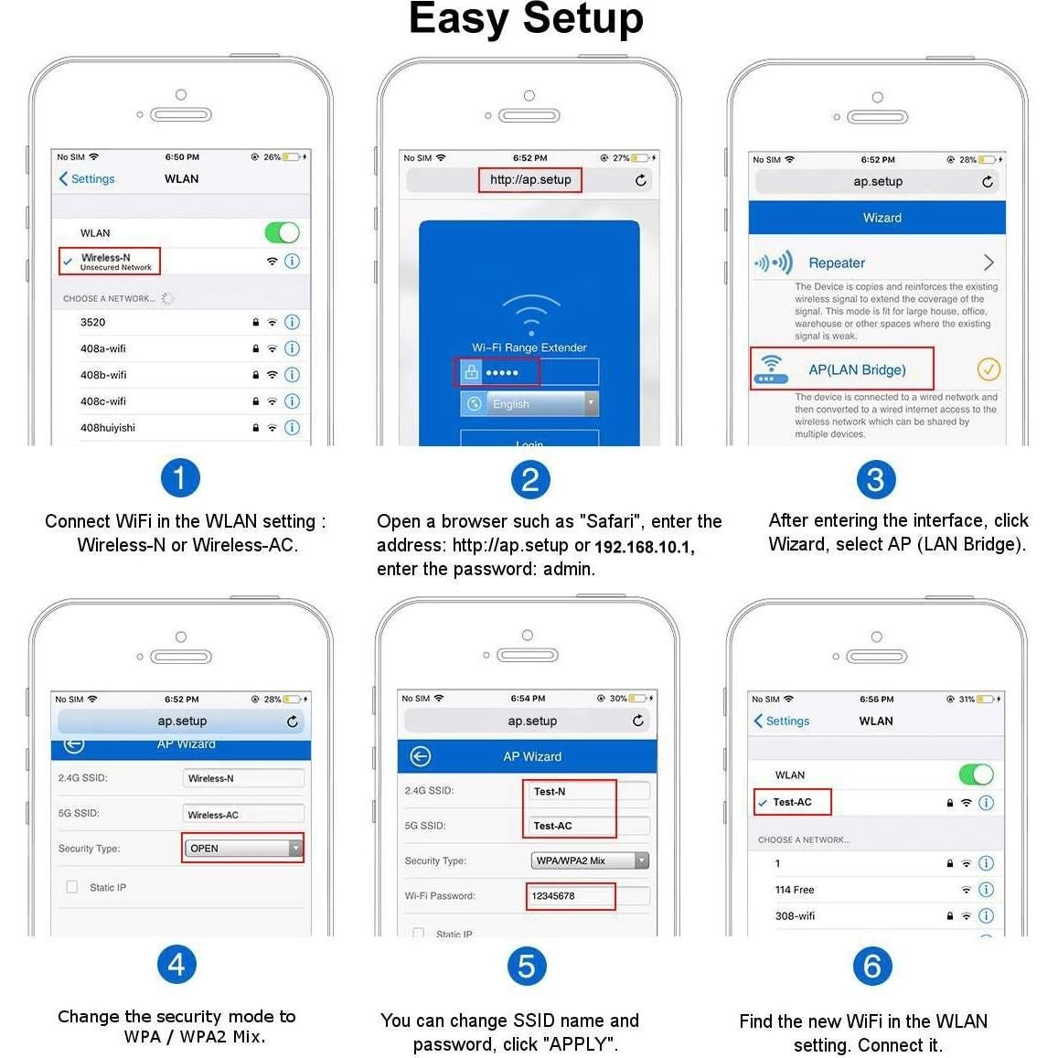 WAVLINK AC600 Outdoor Weatherproof Wi-Fi Range Extender-Dual Band 2.4 & 5GHz Long Range Wireless Internet Signal Extender Booster&Router/AP/Repeater/WISP Mode with POE,No WiFi Dead Zones for Home