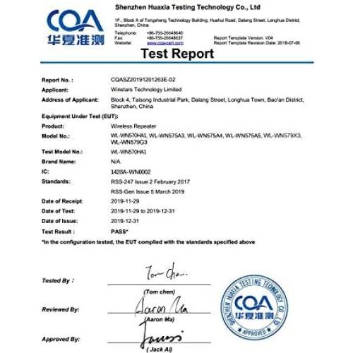 WAVLINK AC600 Outdoor Weatherproof Wi-Fi Range Extender-Dual Band 2.4 & 5GHz Long Range Wireless Internet Signal Extender Booster&Router/AP/Repeater/WISP Mode with POE,No WiFi Dead Zones for Home