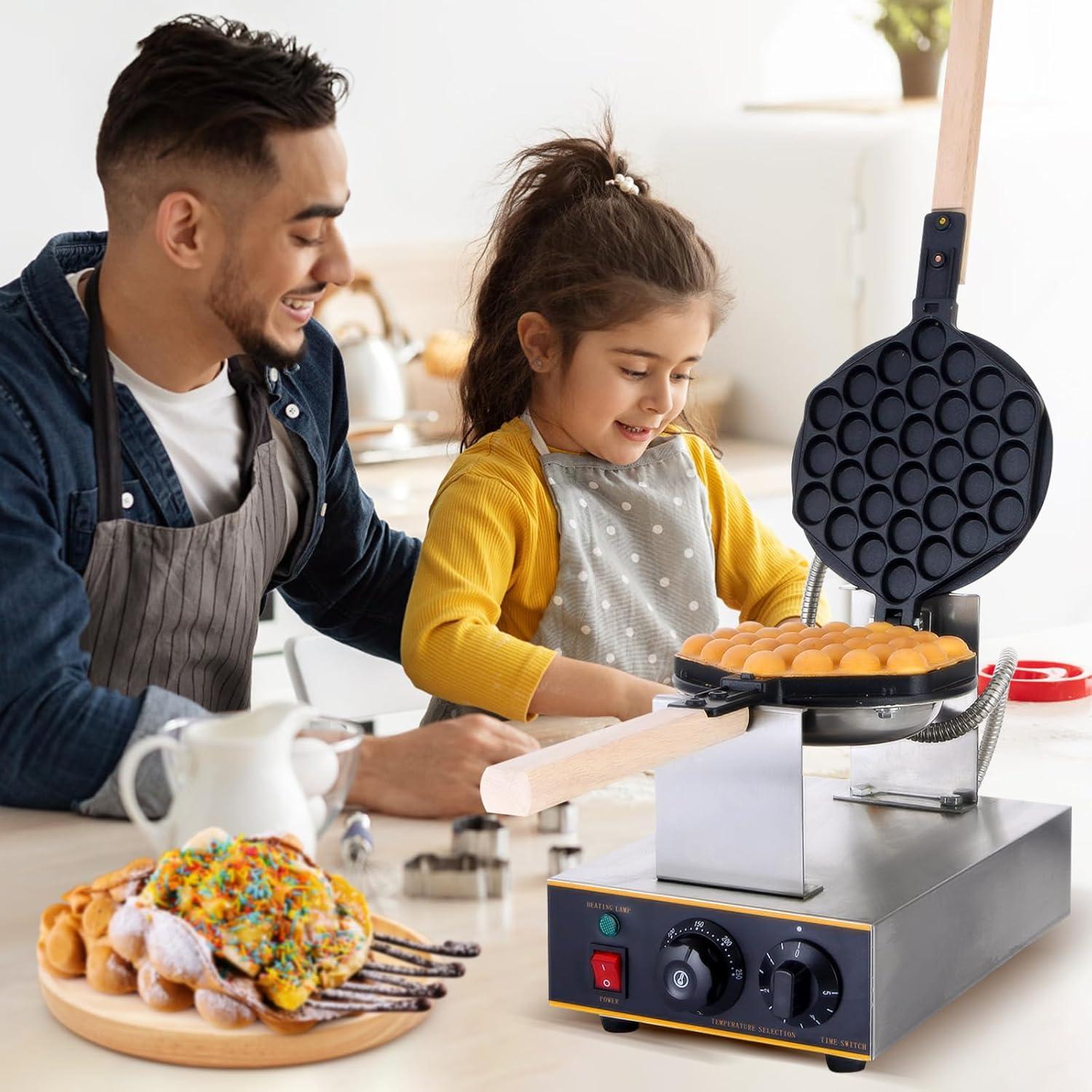 Máquina de Waffles Dyna-Living 1400W Acero Inoxidable