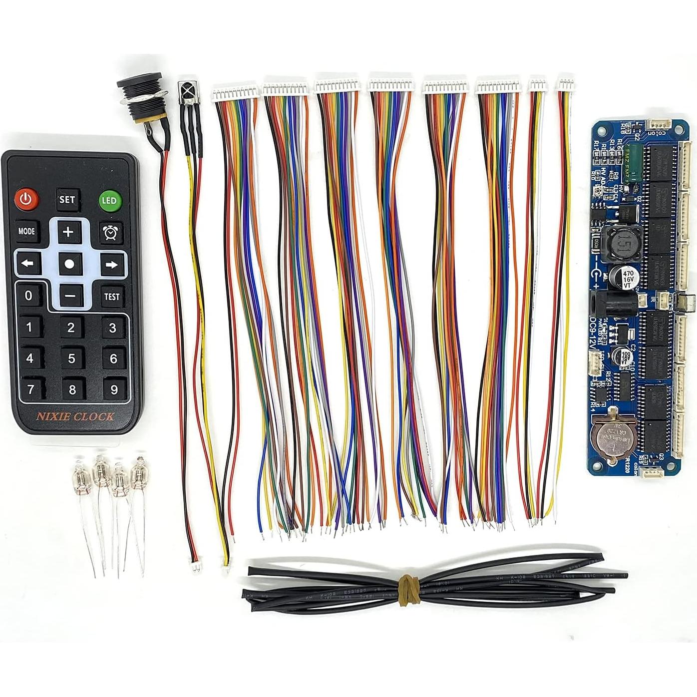 Placa Base Reloj Nixie QINIZX 6 Bits DIY Sin Tubos