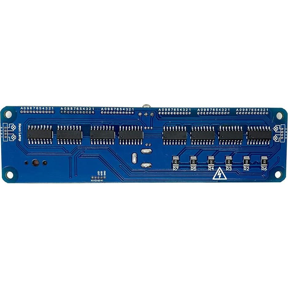 Placa Base Reloj Nixie QINIZX 6 Bits DIY Sin Tubos