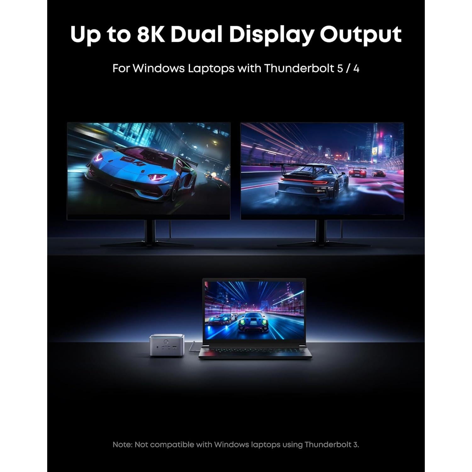 Estación de Acoplamiento Anker Prime Thunderbolt 5 14-en-1 8K