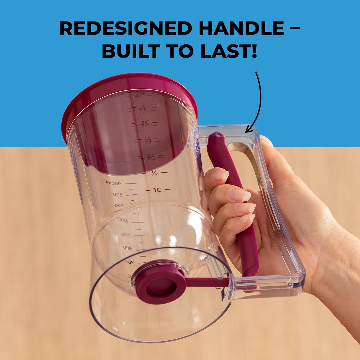 Dispensador de Mezcla KPKitchen 4 Tazas para Pancakes y Waffles