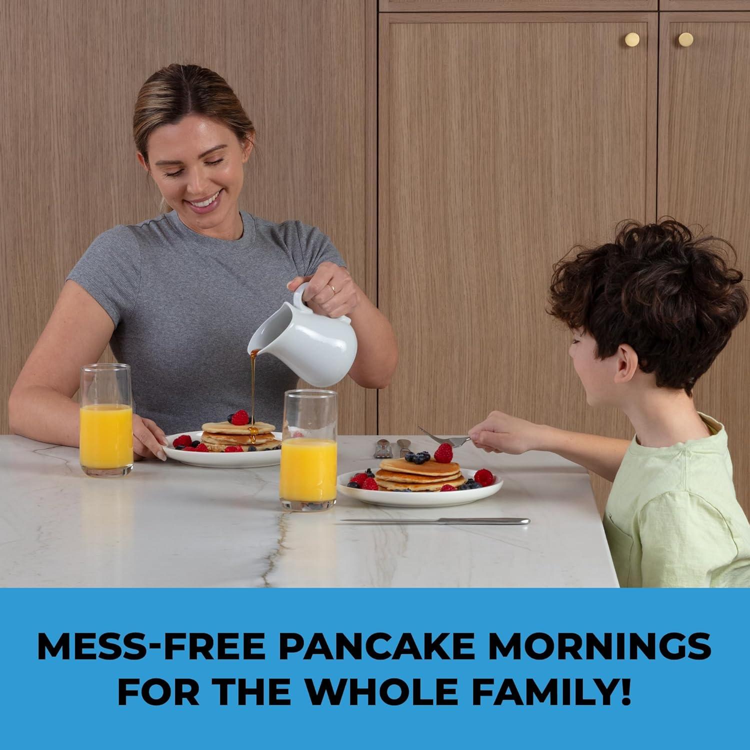 Dispensador de Mezcla KPKitchen 4 Tazas para Pancakes y Waffles