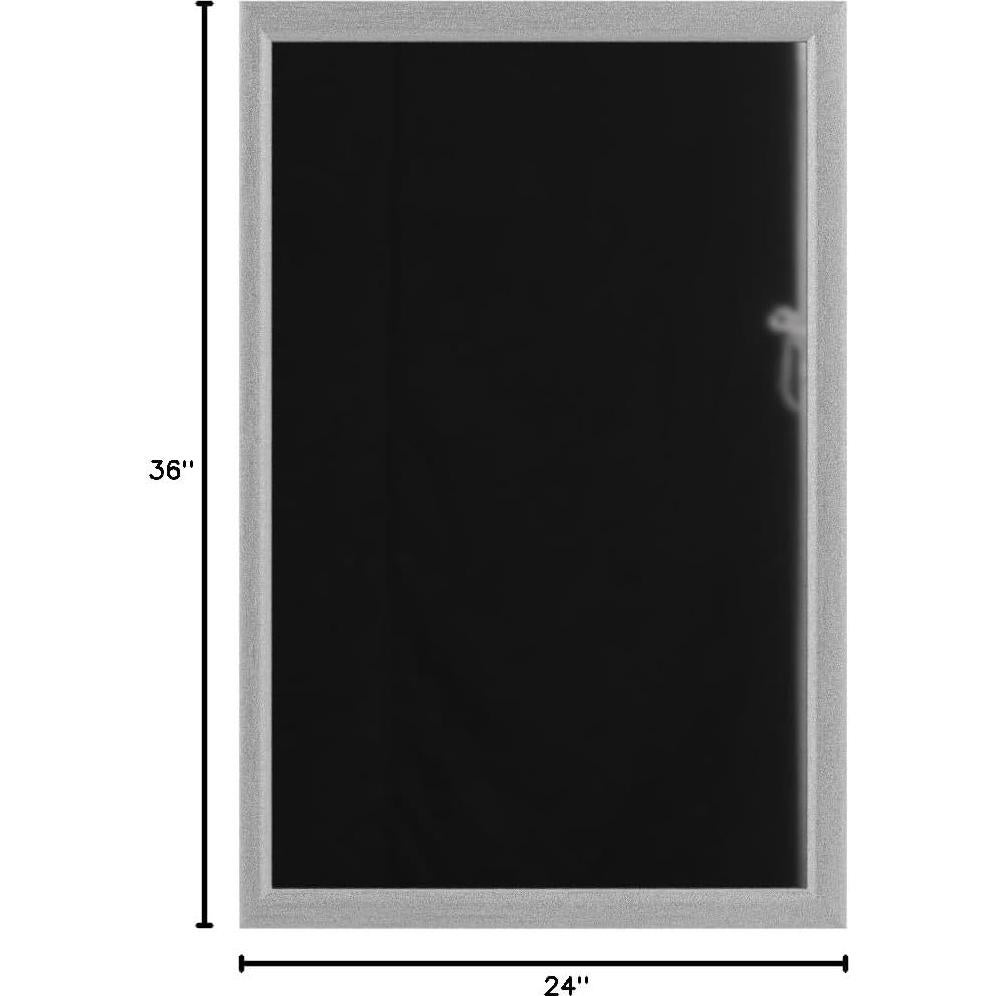 Espejo de Pared Rectangular Amazon Basics 61x91 cm Níquel