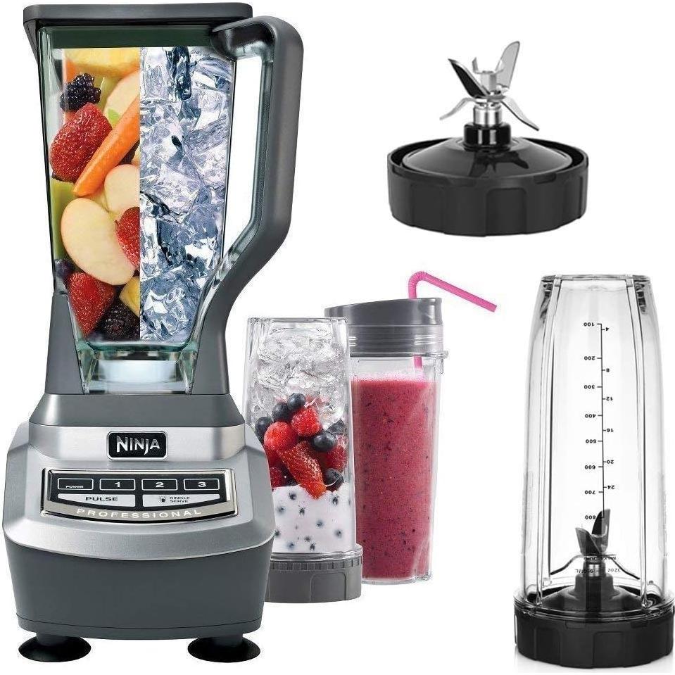 Cuchilla Inferior Ninja 6 Aletas para Licuadora NLSD