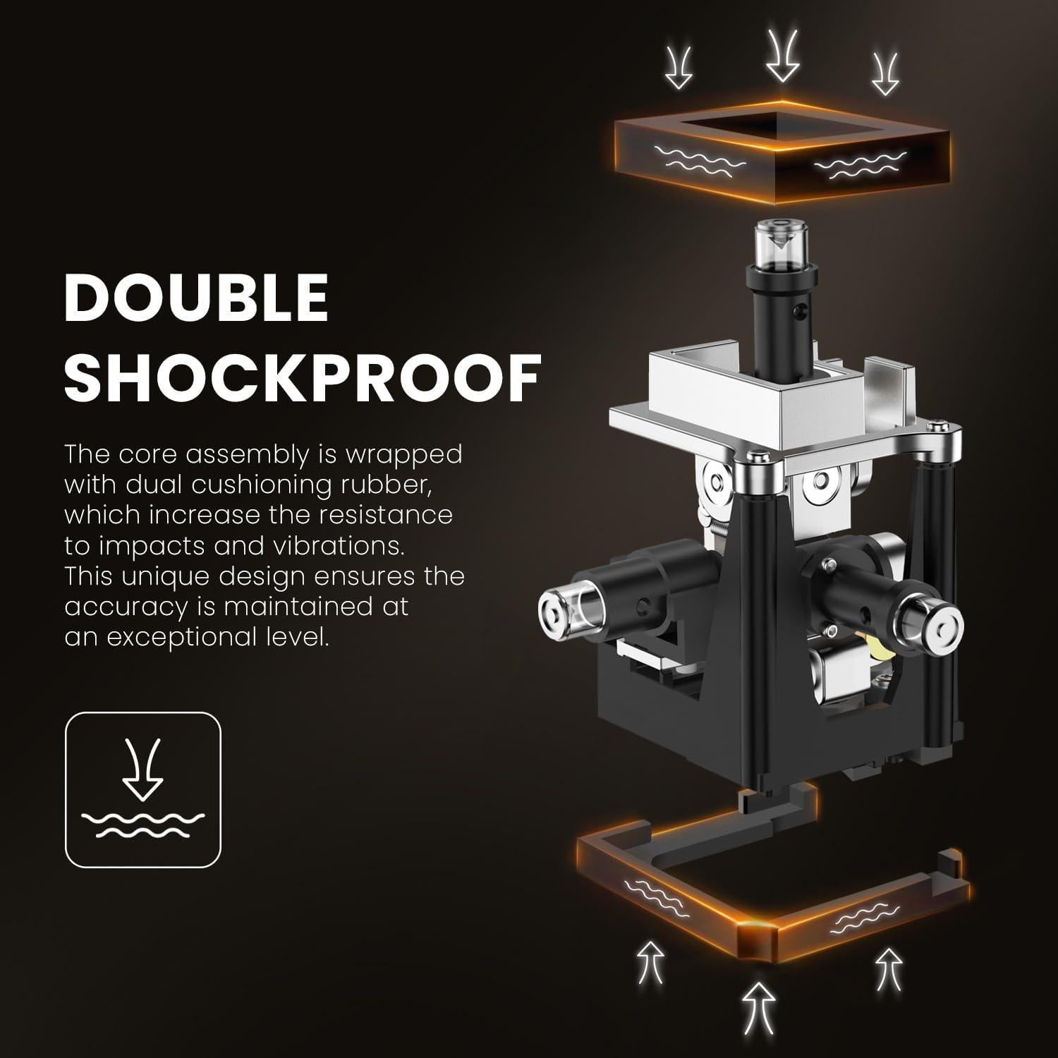 Nivel Láser Exterior DOVOH H3-360G Autonivelante 400 pies