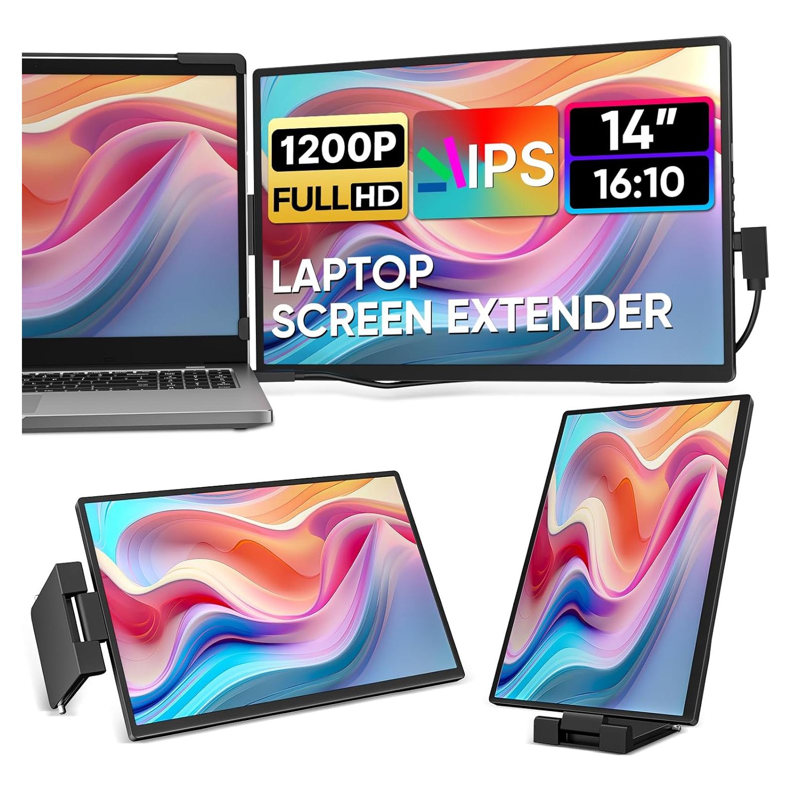 Extensor de Pantalla Dopesplay 14" FHD 1200P IPS para Laptop