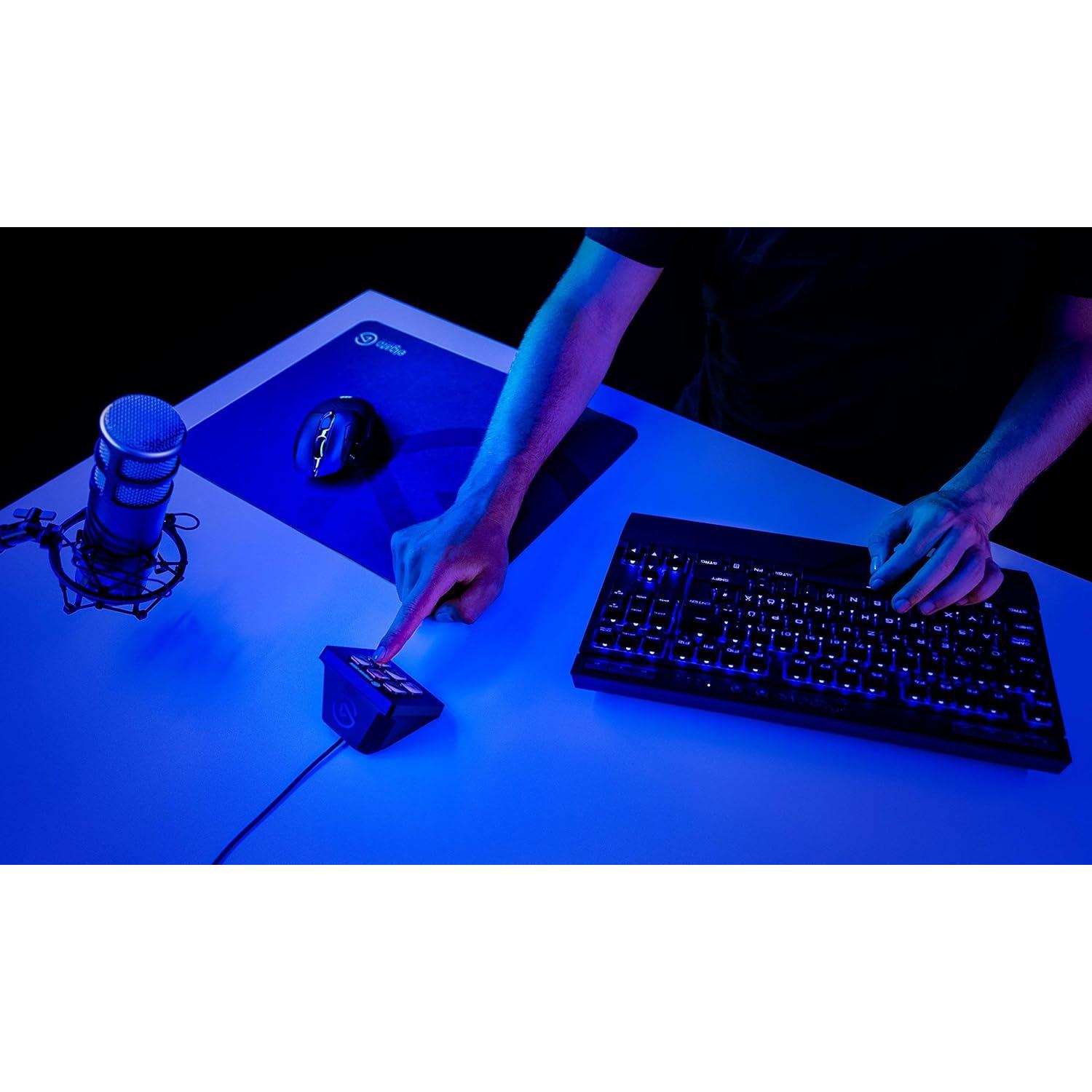 Elgato Stream Deck Mini - Live Content Creation Controller with 6 Customizable LCD Keys, for Windows 10 and macOS 10.11 or Later (Renewed)