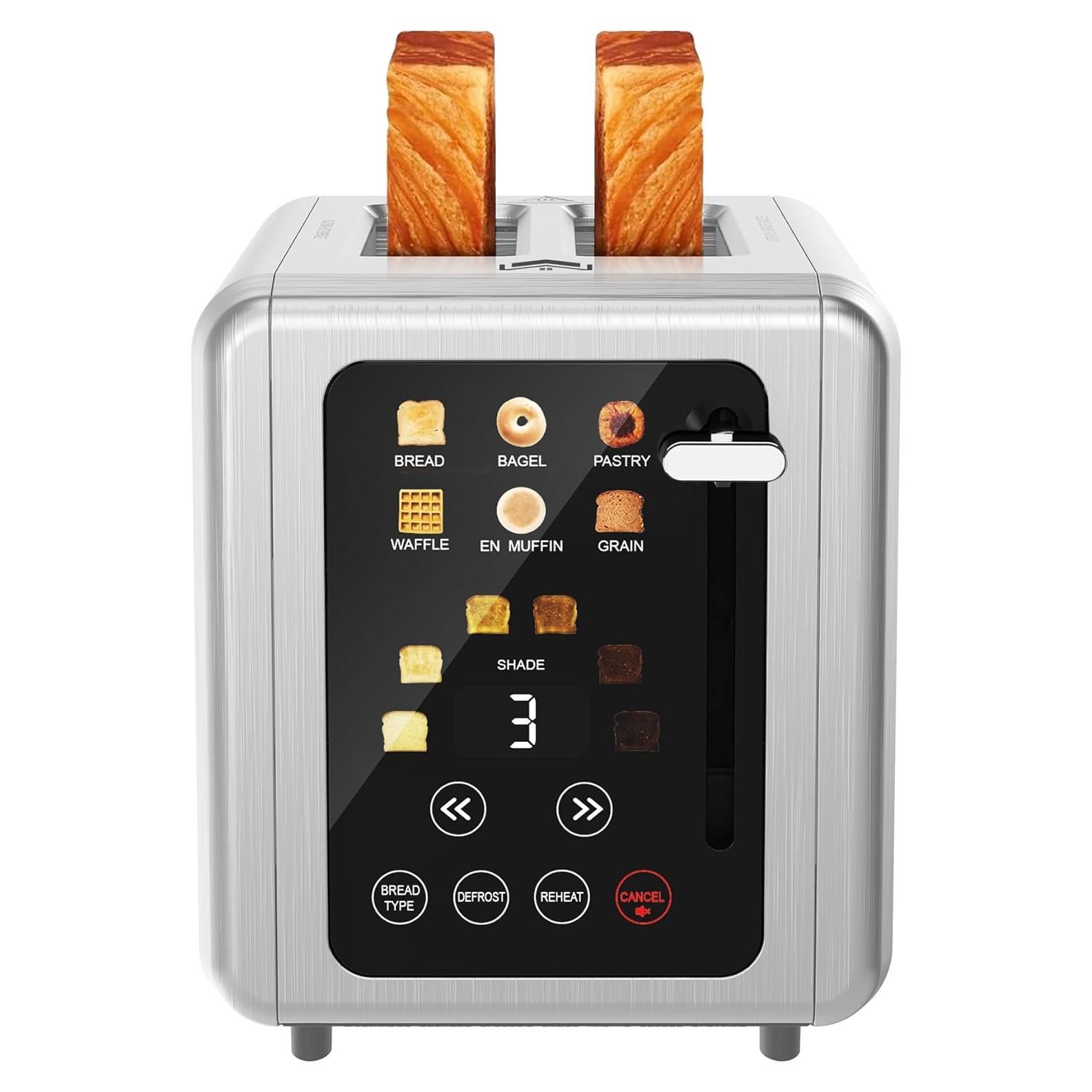 Tostadora WUNLY KST075AU 2 Rebanadas Pantalla Táctil