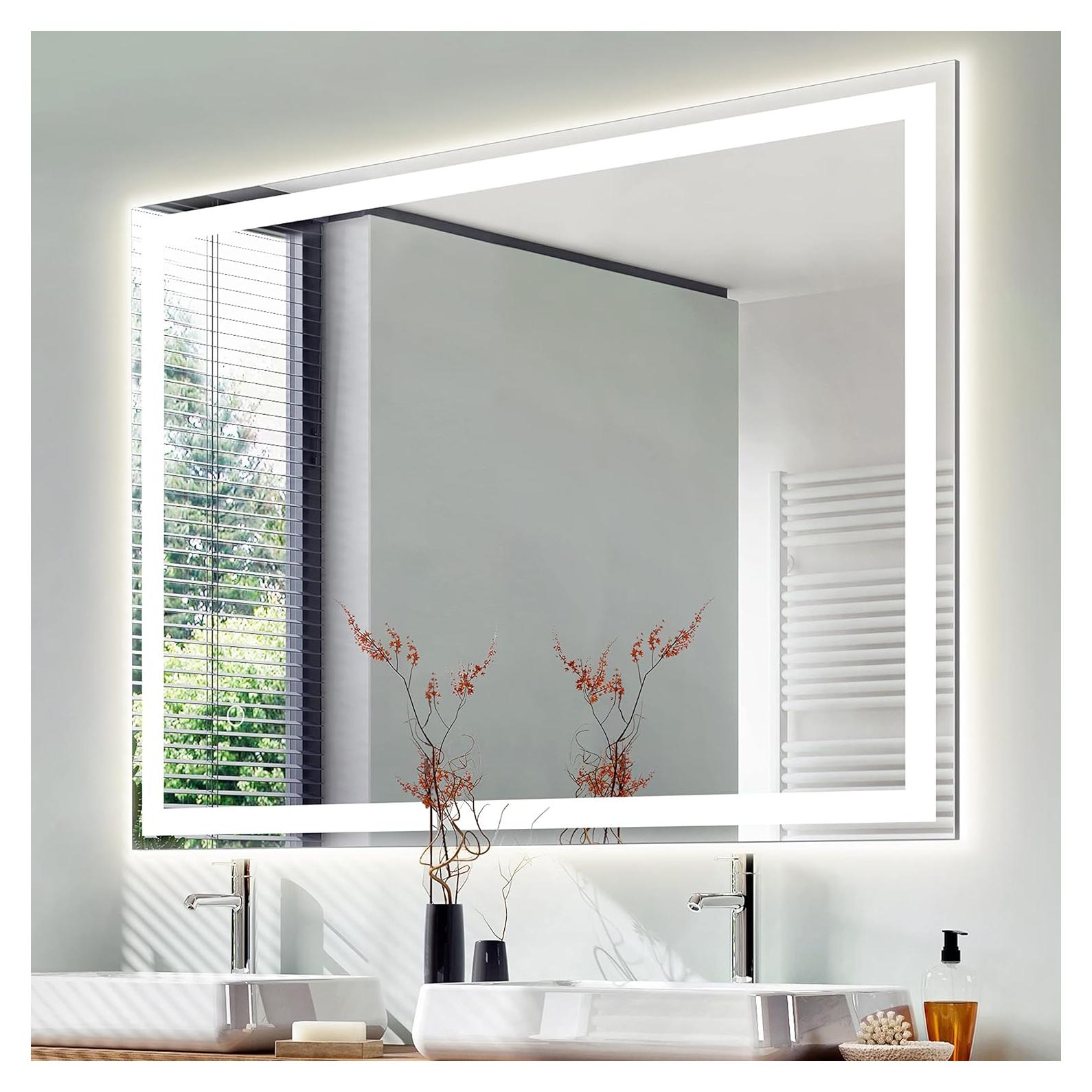 Espejo de Baño LED JONATHAN Y 101,6x91,4 cm Antivaho