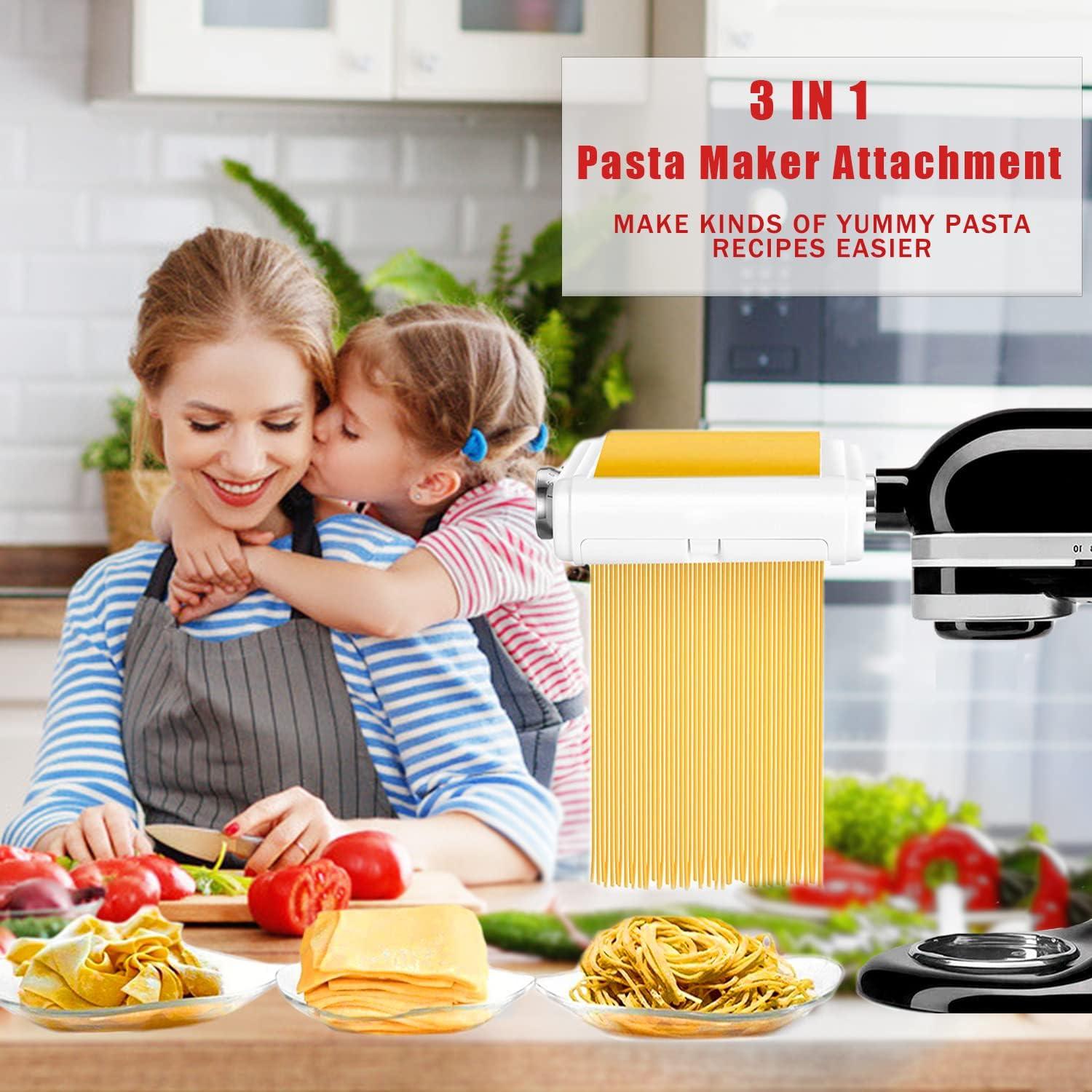Accesorio para hacer pasta 3 en 1 NEWSETS para KitchenAid