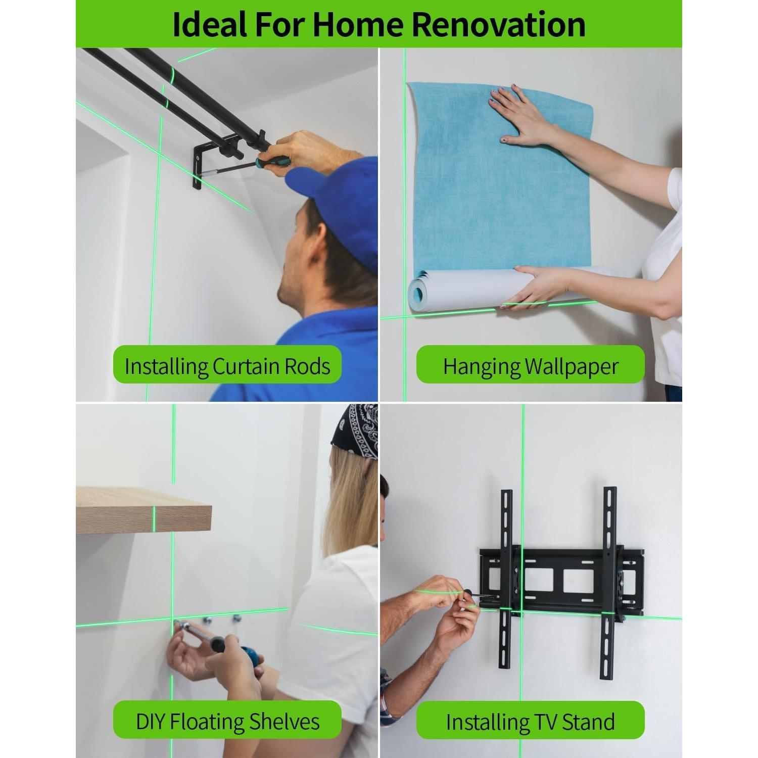 Nivel láser autocompensante Firecore G20 25m línea verde