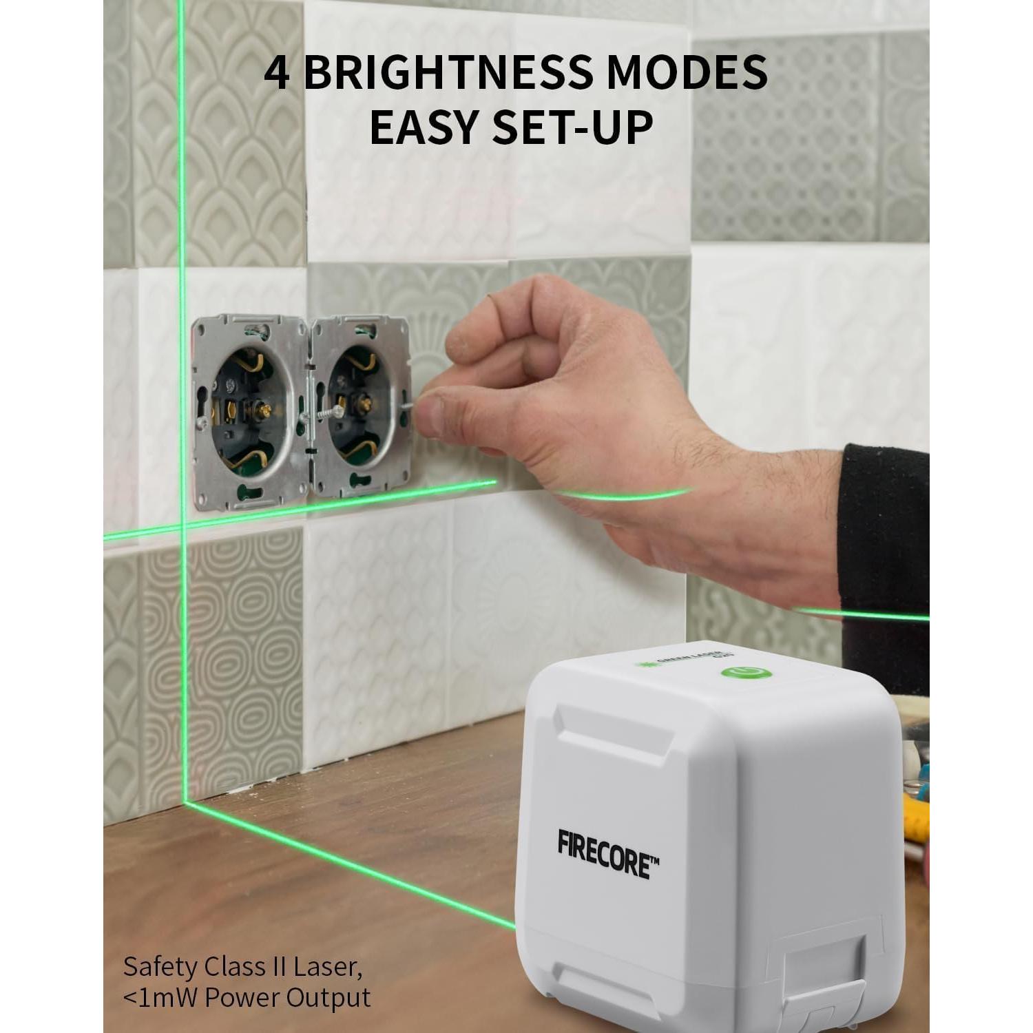 Nivel láser autocompensante Firecore G20 25m línea verde